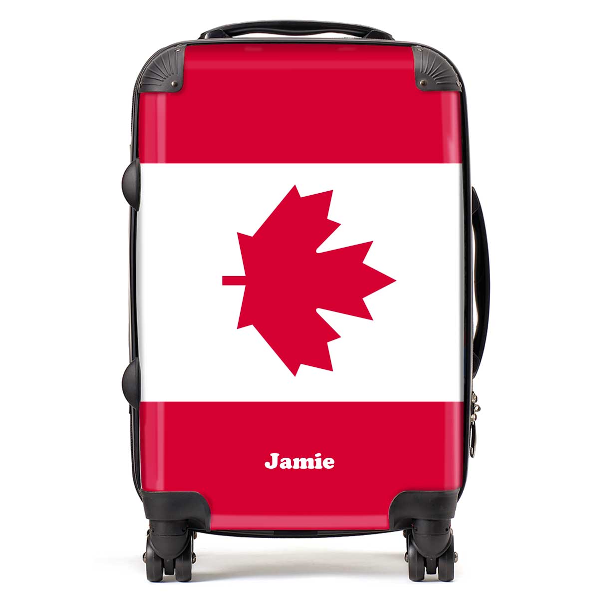 Canada Flag Custom Luggage Personalize with Your Name