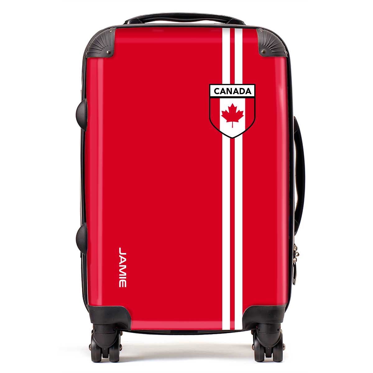 CANADA STRIPE NAME LUGGAGE