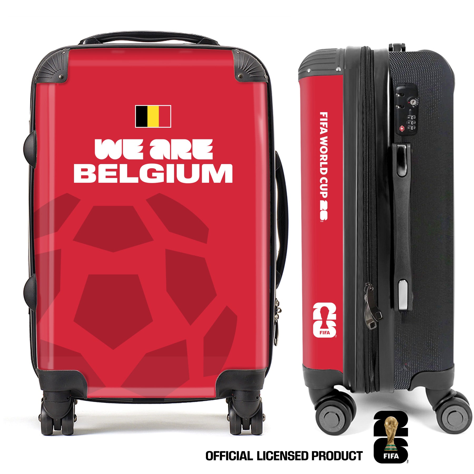 Belgium FIFA World Cup 26™ Suitcase – Official Licensed Product
