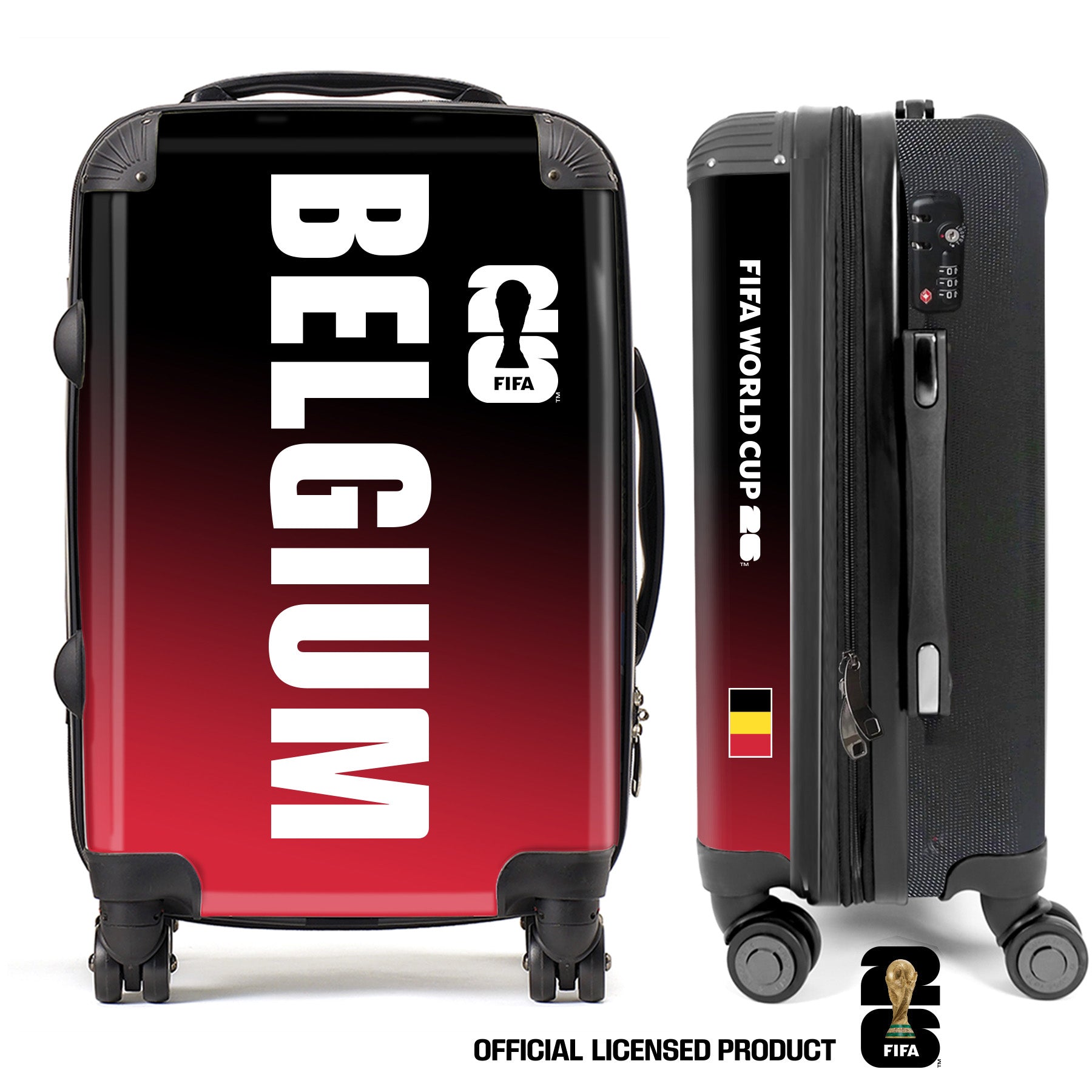 Belgium3 FIFA World Cup 26™ Suitcase – Official Licensed Product