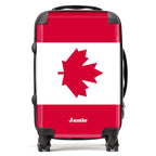 CANADA RED FLAG NAME LUGGAGE
