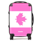 CANADA PINK FLAG NAME LUGGAGE