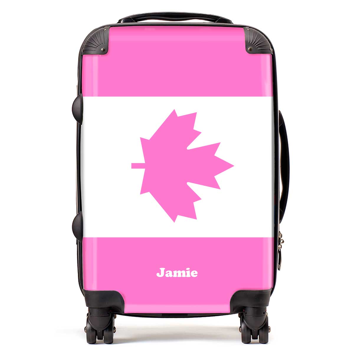 CANADA PINK FLAG NAME LUGGAGE