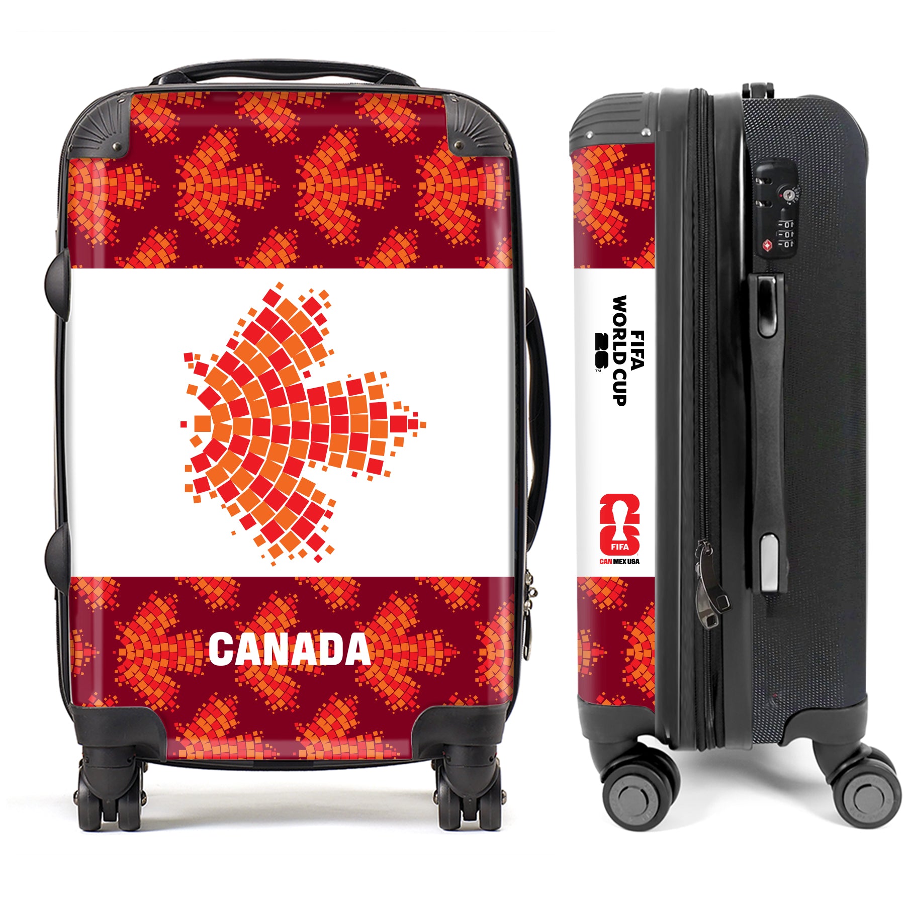 Canada3 FIFA World Cup 26™ Suitcase – Official Licensed Product