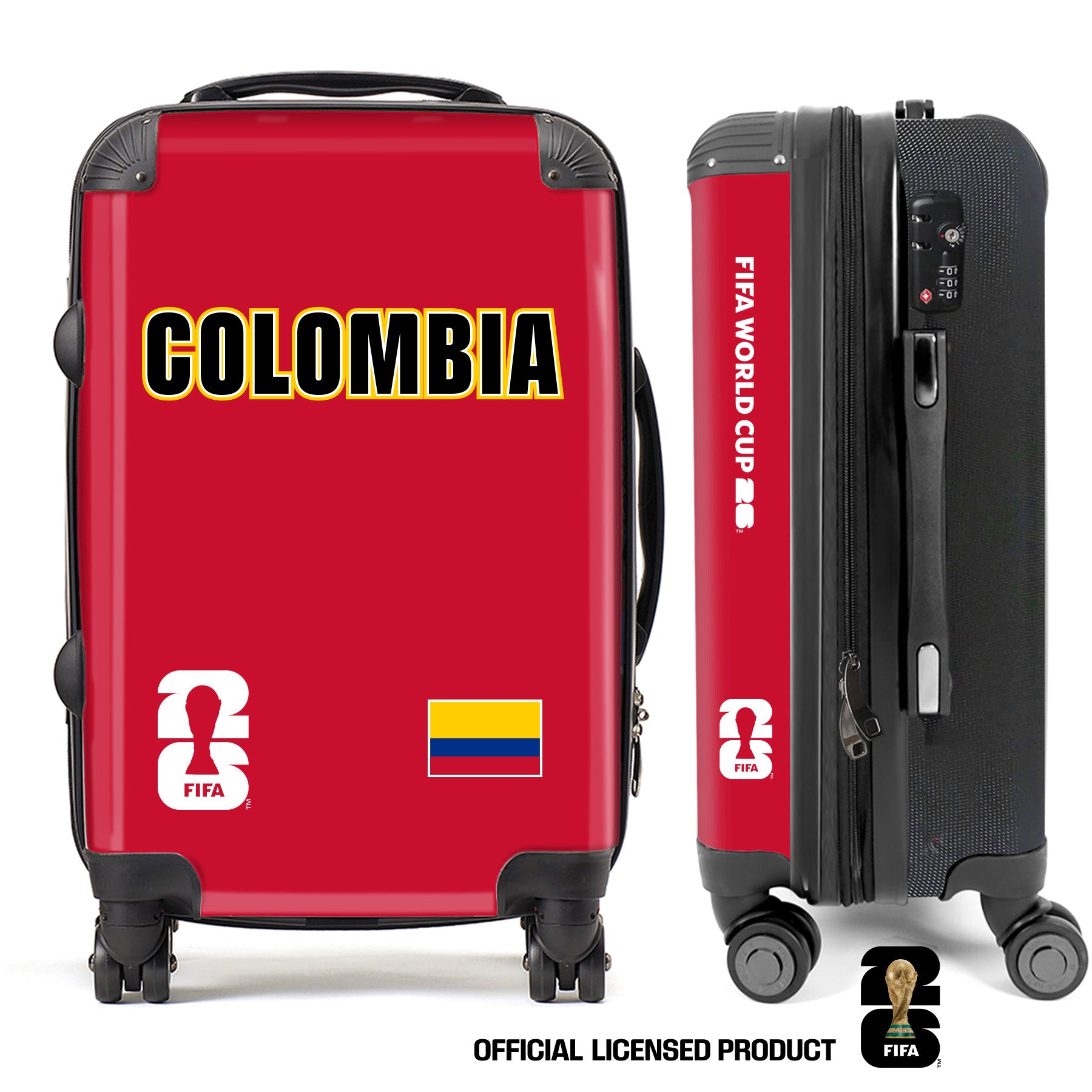 Colombia2 FIFA World Cup 26™ Suitcase – Official Licensed Product