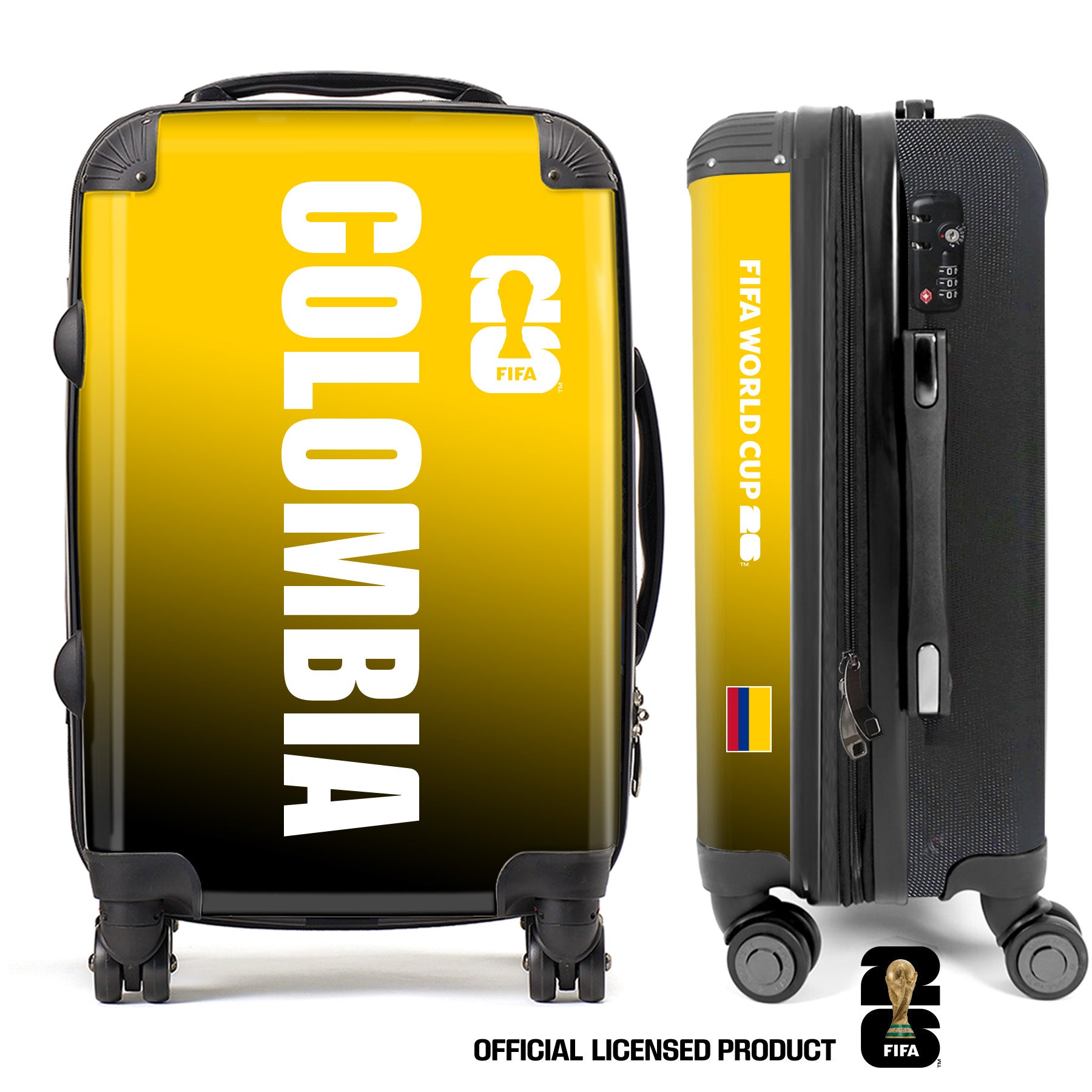 Colombia3 FIFA World Cup 26™ Suitcase – Official Licensed Product