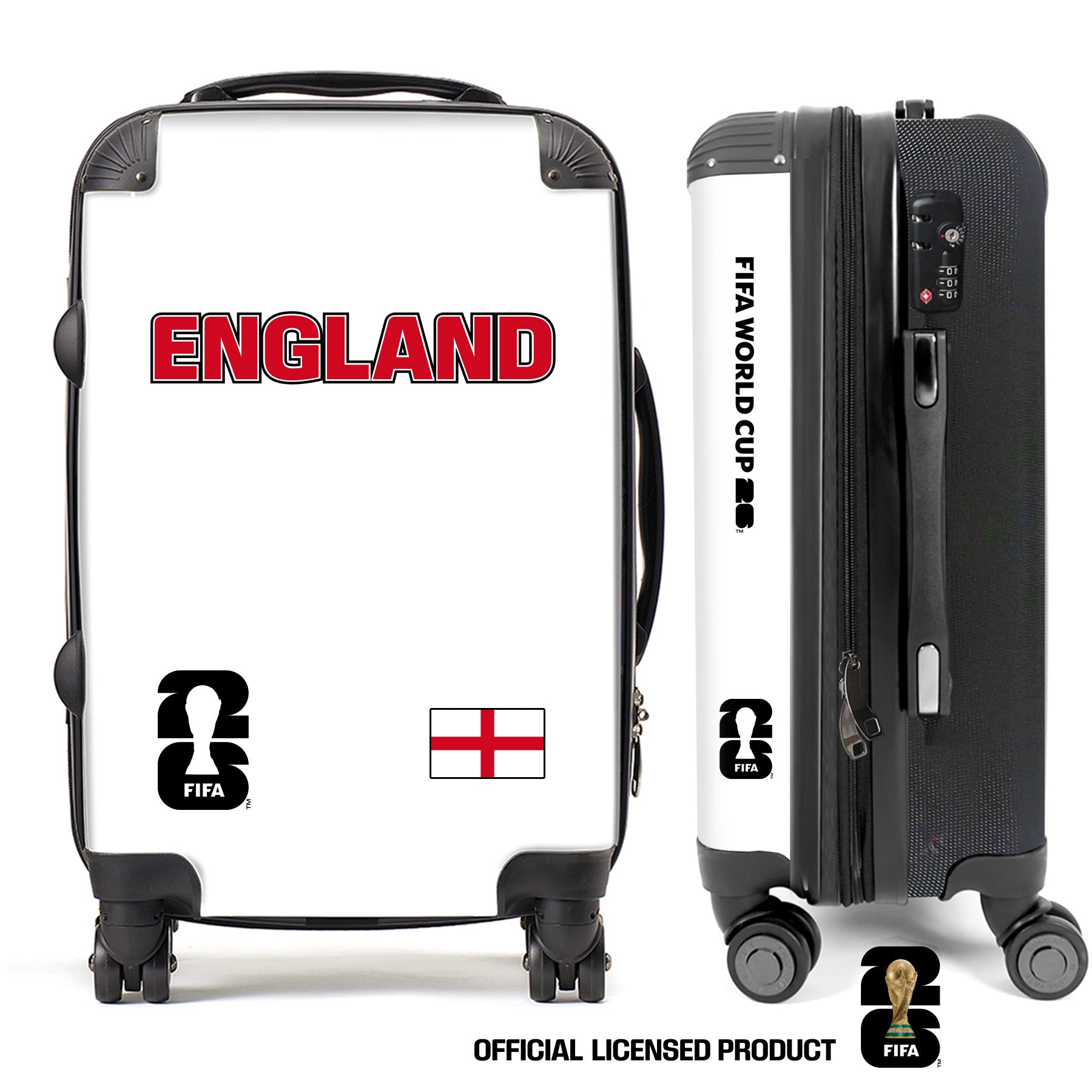 England2 FIFA World Cup 26™ Suitcase – Official Licensed Product