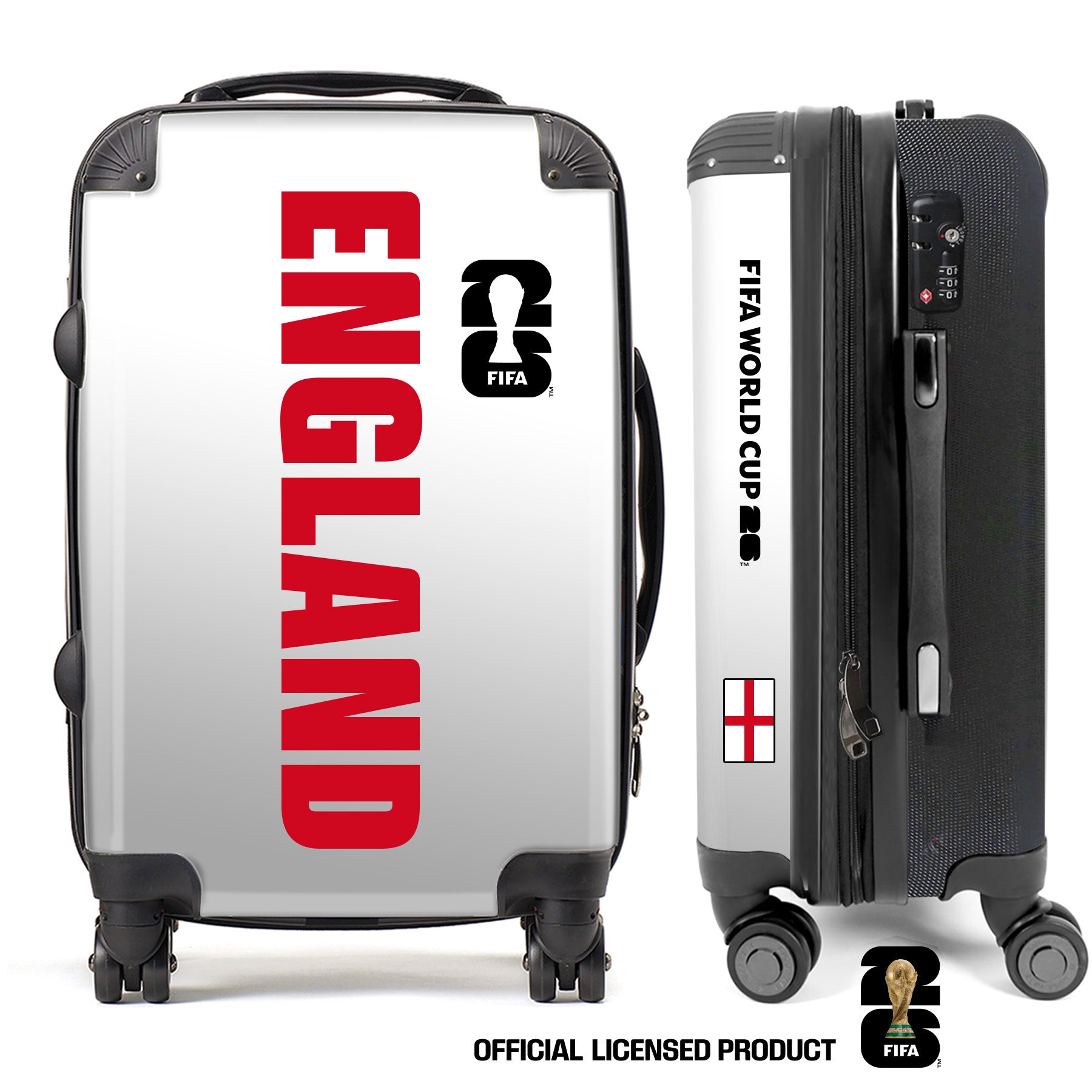England3 FIFA World Cup 26™ Suitcase – Official Licensed Product