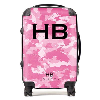 Luggage Pink Camo