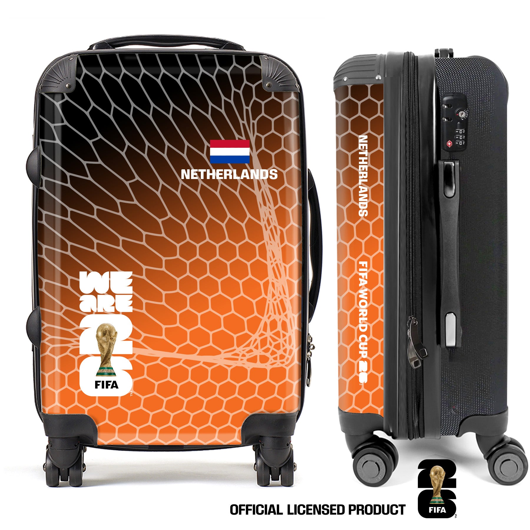 Netherlands4 FIFA World Cup 26™ Suitcase – Official Licensed Product