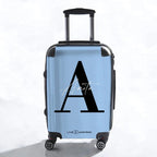 Personalised Baby Blue Name Suitcase