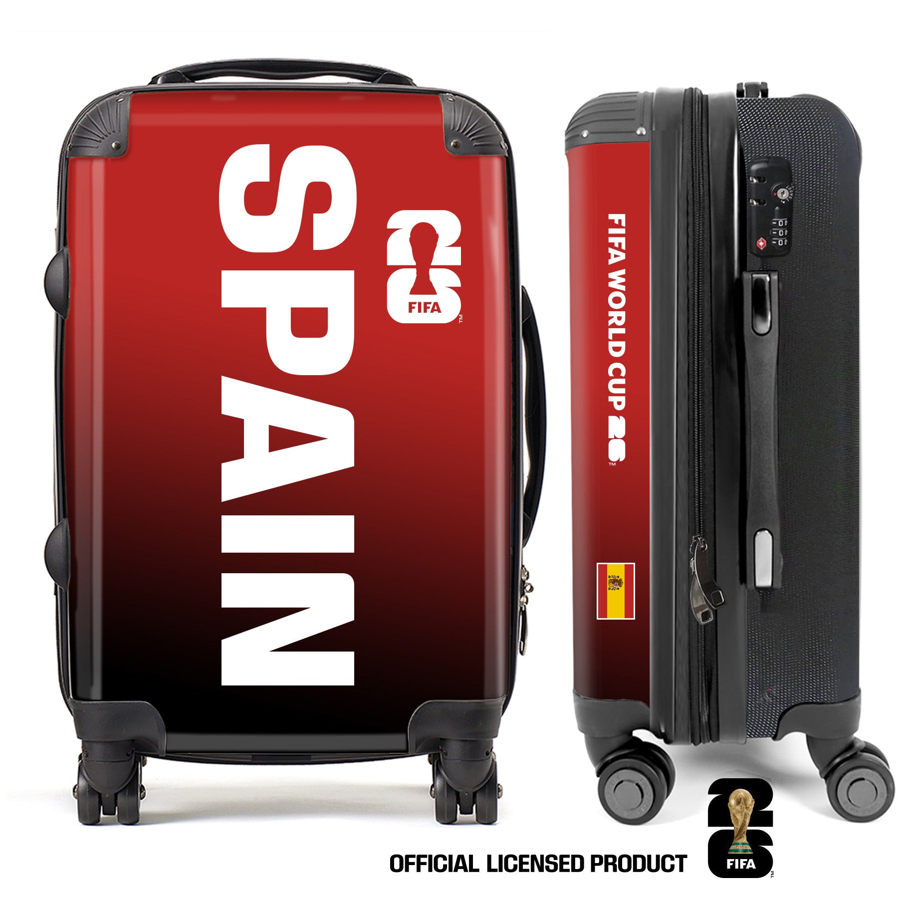Spain3 FIFA World Cup 26™ Suitcase – Official Licensed Product