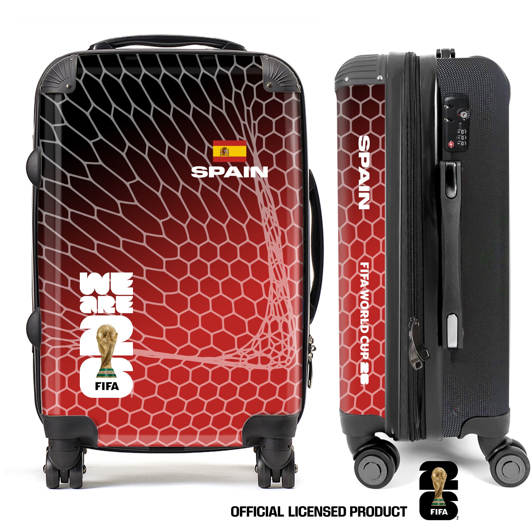Spain4 FIFA World Cup 26™ Suitcase – Official Licensed Product